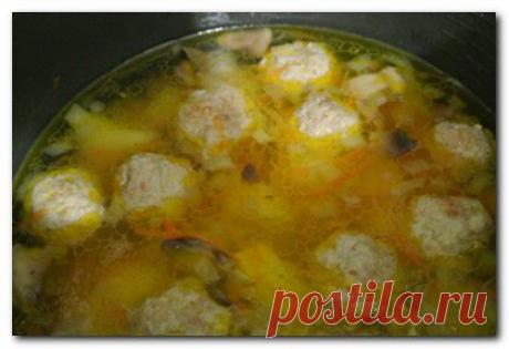 Суп с фрикадельками в мультиварке - пошаговый рецепт | Мультиварик.Ру