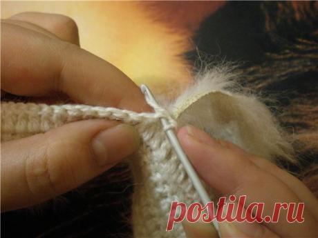 Вязание мехом