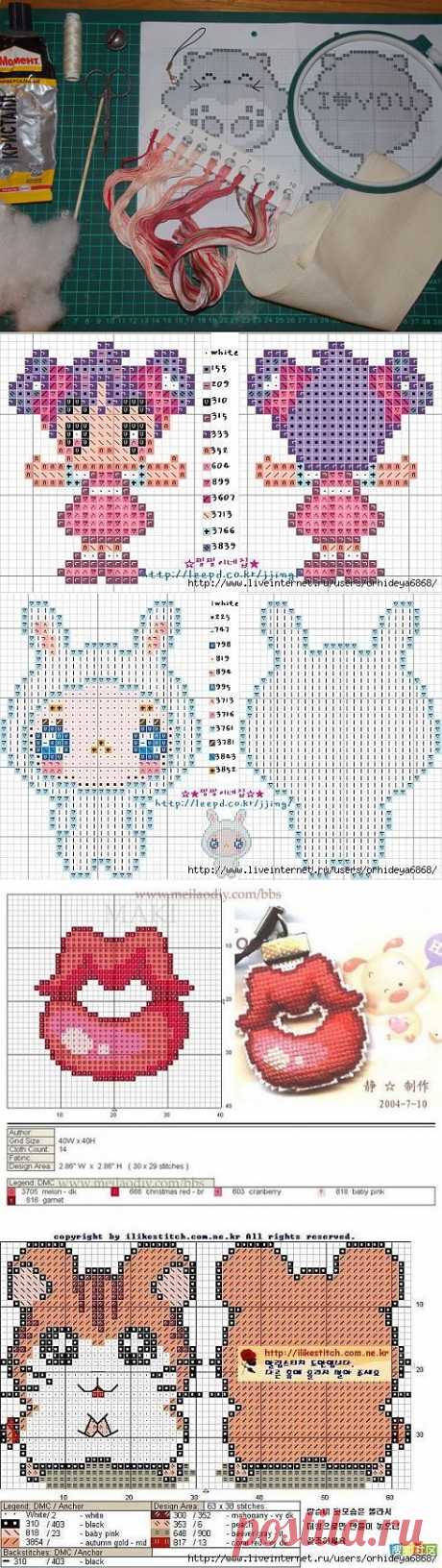 Сеанс арт-терапии для мадам НЕДО: брелок - я тебя люблю / Для любимых с любовью / PassionForum - мастер-классы по рукоделию