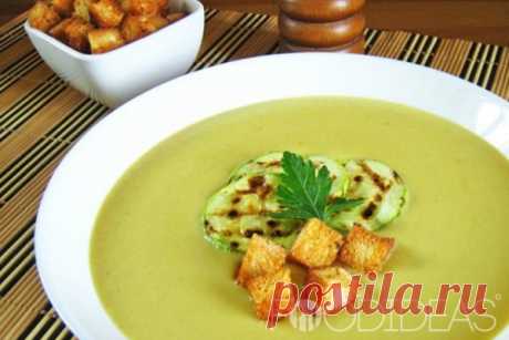 Суп-пюре из кабачков: рецепты быстро и вкусно с фото - рецепт приготовления с фото