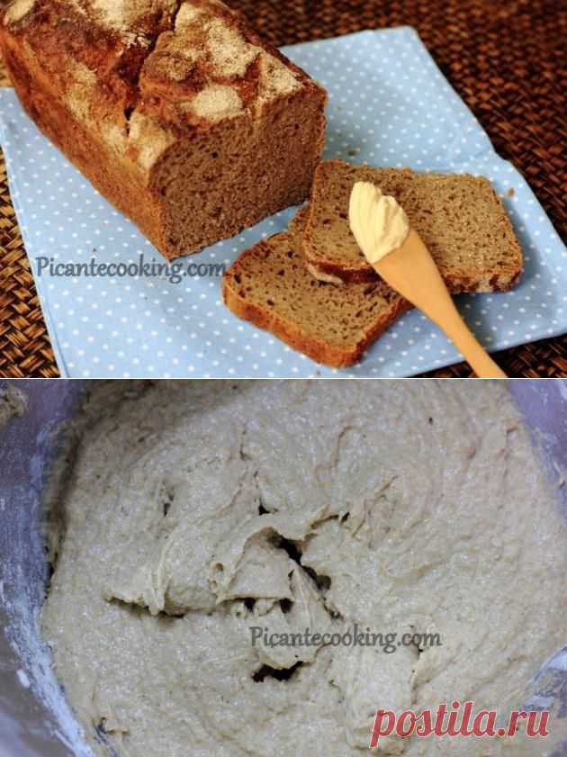 Бездрожжевой ржано-пшеничный хлеб на закваске | Picantecooking