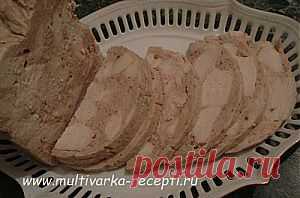 Ветчина из курицы в мультиварке |