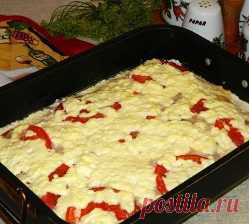Мясная запеканка с адыгейским сыром