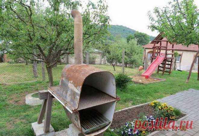 Хлебопечка из выброшенной ванны | Делаем сами