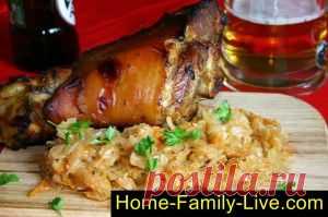 Свиная рулька - пошаговый фоторецепт - запеченая рулька со специямиКулинарные рецепты