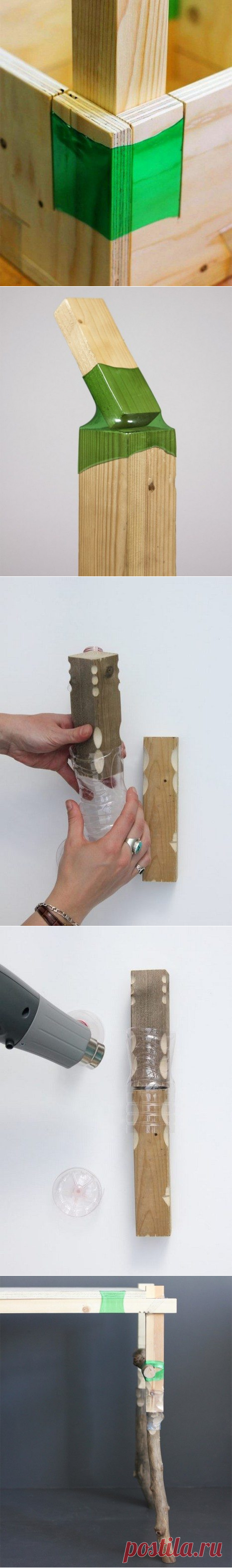 Как починить мебель при помощи пластиковых бутылок