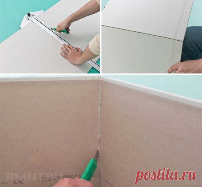 Обшивка стен гипсокартоном в деревянном доме RMNT.RU