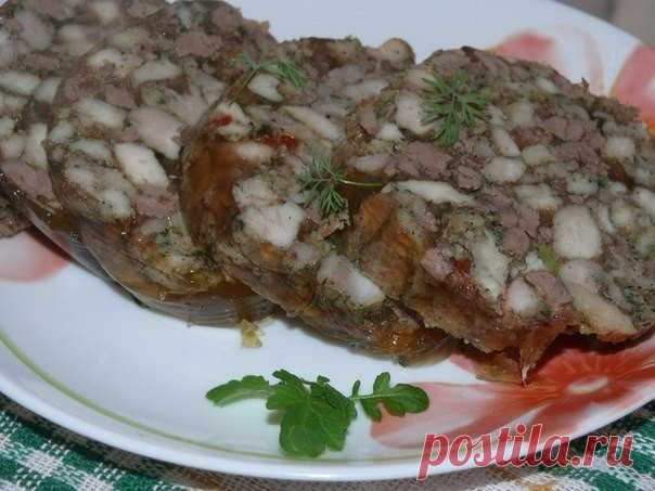 Куриная колбаса с печенью - вкусно и необычно! Прекрасное угощение к праздничному столу!