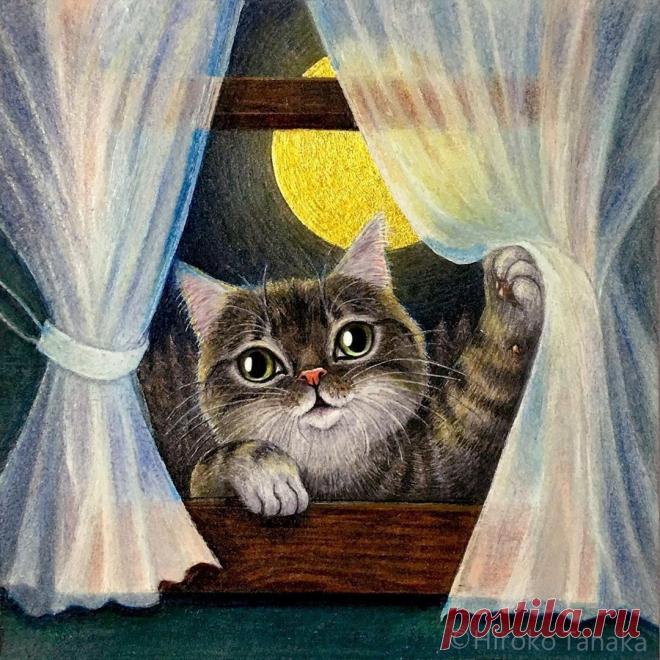 Художник Hiroko Tanaka | Потрясный Арт | ВКонтакте