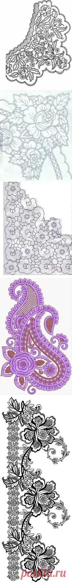 Projects to Try on Pinterest | Textile Patterns, Paisley and Embroidery Designs