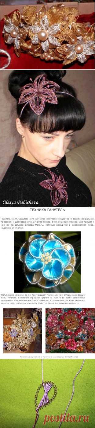 (+1) тема - Эта красота создана мастерицами в технике Ганутель | СДЕЛАЙ САМ!