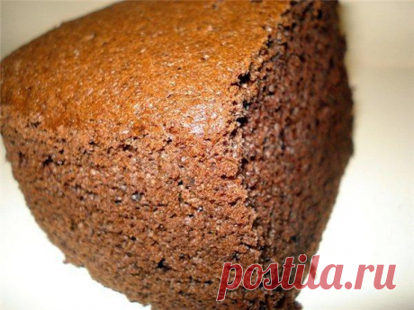 Шоколадный бисквит нежный и воздушный рецепт с фото пошагово - 1000.menu