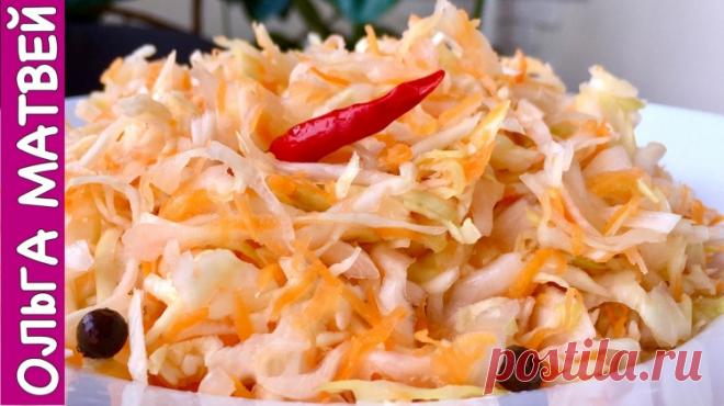 Квашеная Капуста (хрустящая и сочная) Очень простой рецепт | Sauerkraut Recipe #КвашенаяКапуста #Sauerkraut - Простые рецепты Овкусе.ру