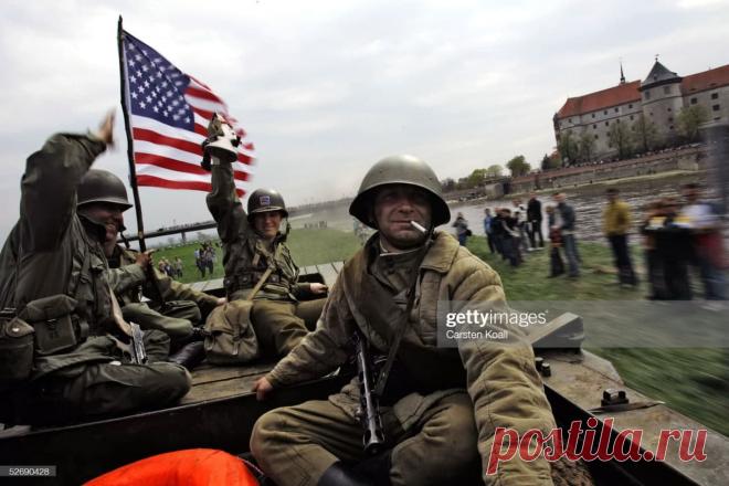 Сохранить память для следующих поколений о встрече союзных войск может военно-историческая реконструкция тех событий. | VestiNewsRF.Ru