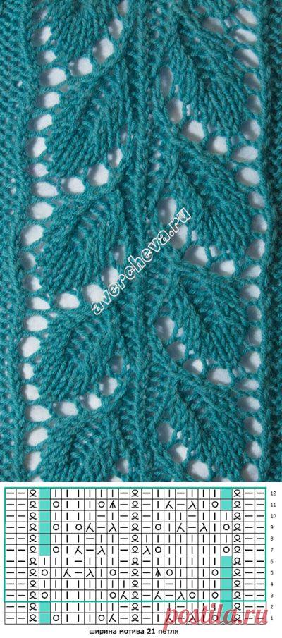 УЗОР ЛИСТИКИ.