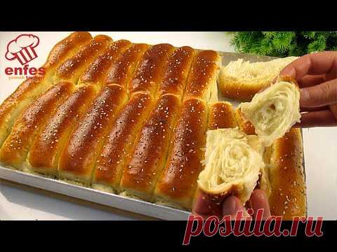 Красивый молочный хлеб – хрустящий и очень легкий на завтрак! Самый мягкий хлеб, который я когда-либ