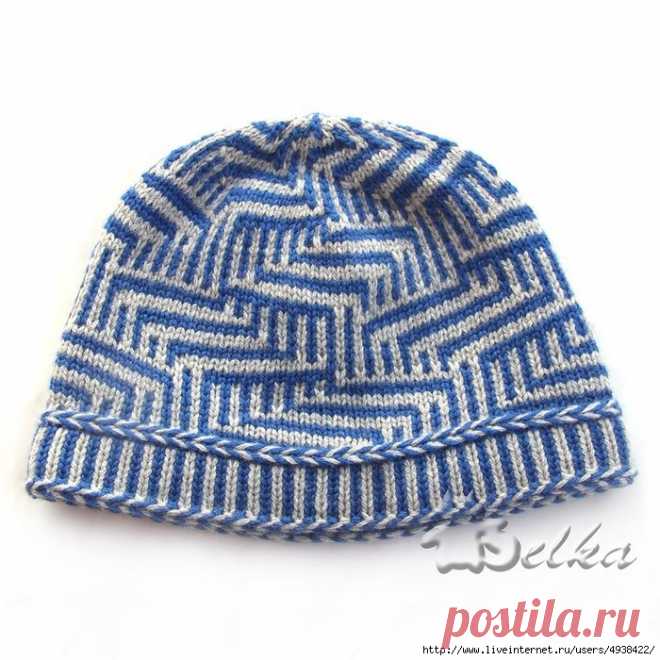 ​Шапка-лабиринт — DIYIdeas