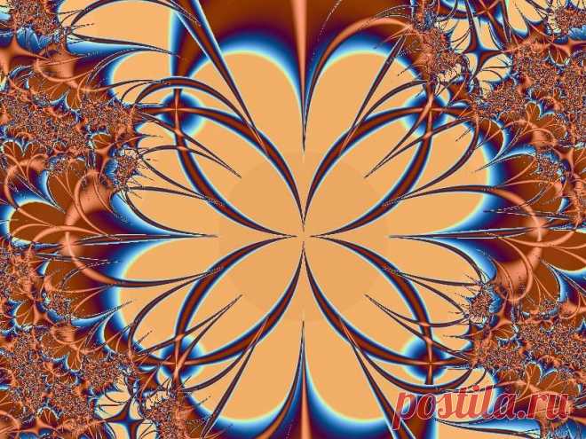 Фрактал, сделан в программе Fractal Explorer