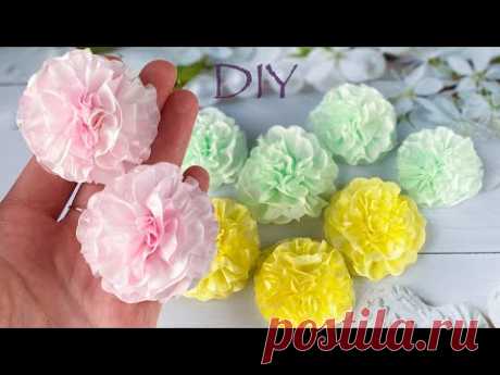 Цветы Помпоны из Фоамирана Резиночки Украшения из фоамирана Повязка DIY Foam sheet craft Foam flower