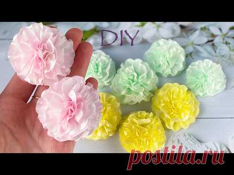 Цветы Помпоны из Фоамирана Резиночки Украшения из фоамирана Повязка DIY Foam sheet craft Foam flower