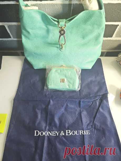 Dooney And Bourke Leather Hobo With Logo Lock And Accessories Brand New "Mint" | eBay