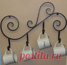 Herraje colgar tazas