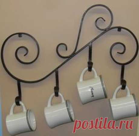Herraje colgar tazas