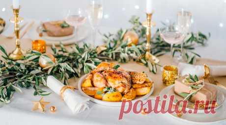 Новогодний цыпленок с пряными травами — Фактор Вкуса
