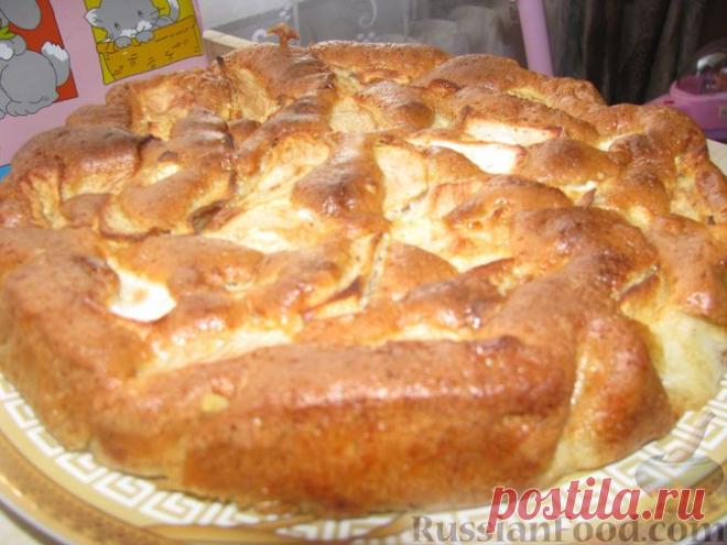 Рецепт: Шарлотка с яблоками на RussianFood.com