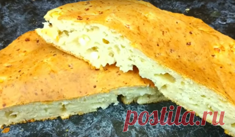 Потрясающая и вкусная лепешка