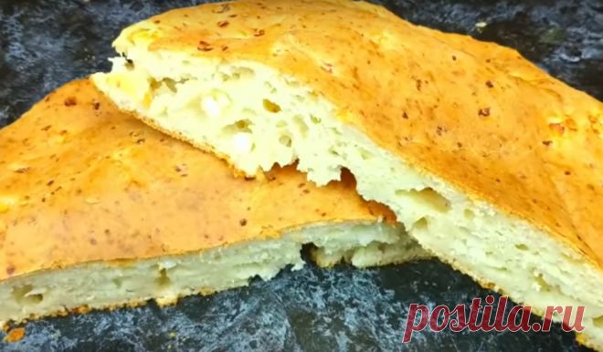Потрясающая и вкусная лепешка