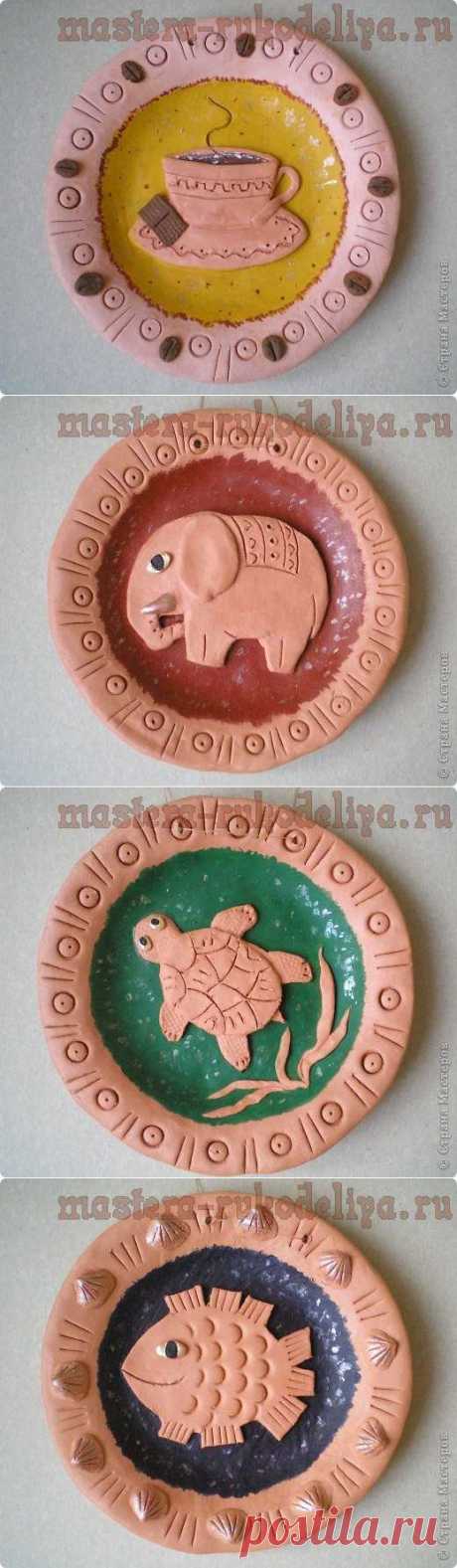 Мастера рукоделия - рукоделие для дома. Бесплатные мастер-классы, фото и видео уроки - Мастер-класс: Глиняные тарелки