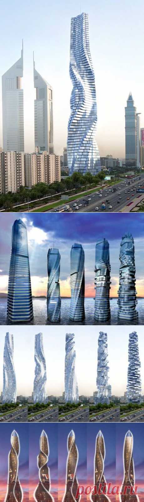 Первый в мире танцующий небоскреб
