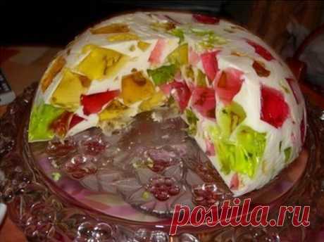 Торт "Битое стекло"