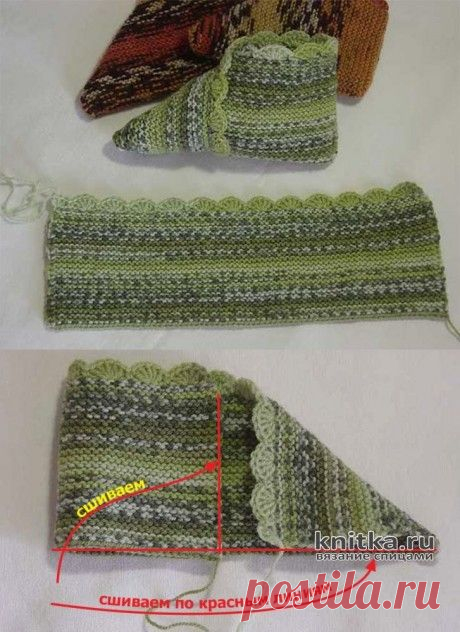 Самый простой способ как связать спицами следки, Вязание для женщин - CrochetingNeedles.com