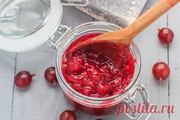 Варенье из крыжовника с апельсином и лимоном без варки — Домашние заботы