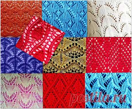 Красивые ажурные узоры спицами на лето | Paradosik_Handmade | Яндекс Дзен