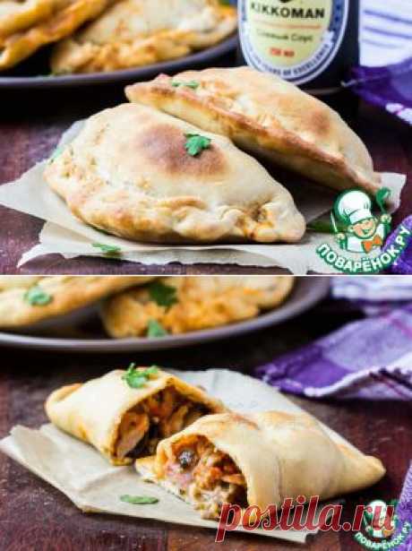 Мини кальцоне, закрытые пиццы для пикника - кулинарный рецепт