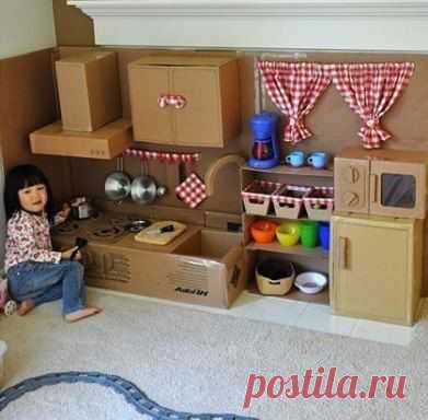 Мебель из картона своими руками для детей - 14 Августа 2013 - Мир дому