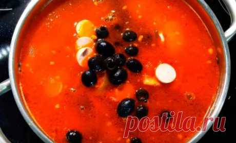 Сборная мясная солянка. Классические пошаговые рецепты приготовления в домашних условиях