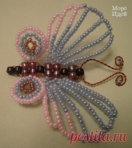 Бабочка из бисера / Рукоделие
