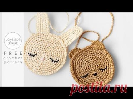 Blythe Kids Purse FREE Crochet Pattern Video Tutorial