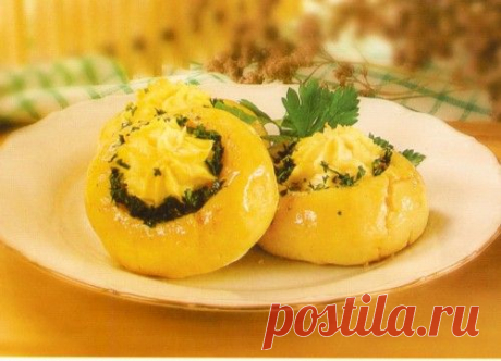 Ватрушки картофельные - Рецепты русской кухни