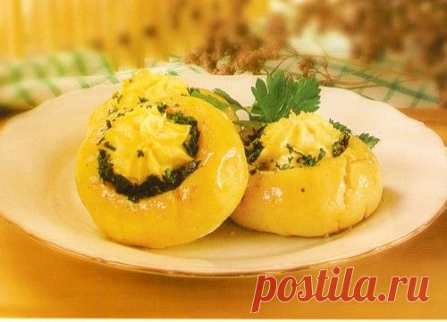 Ватрушки картофельные - Рецепты русской кухни