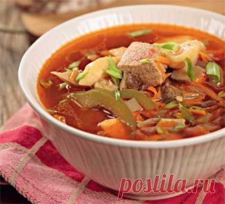 АЛФЕЛЬДСКИЙ СУП(курица и свинина)