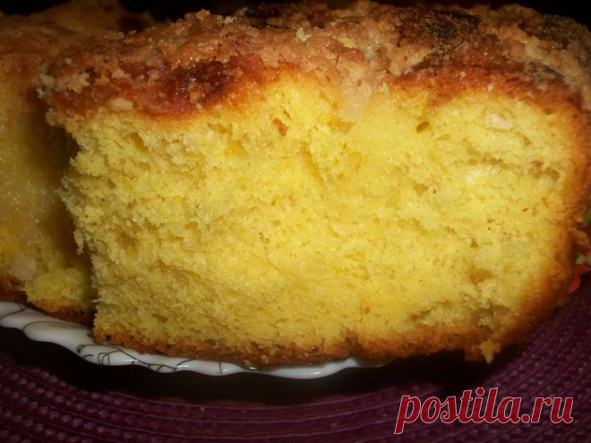 Рецепты | Выпечка |  "Безумно вкусный" cахарный пирог