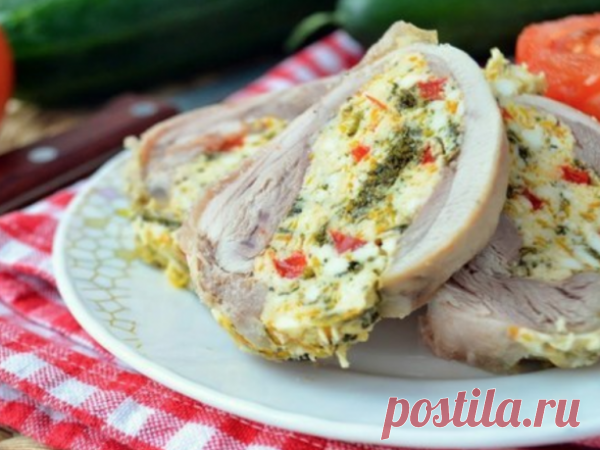 Домашние куриные рулеты с начинкой — vkusno.co