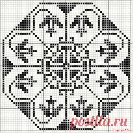 Салфетки. Монохром. - Клуб рукоделия - Страна Мам