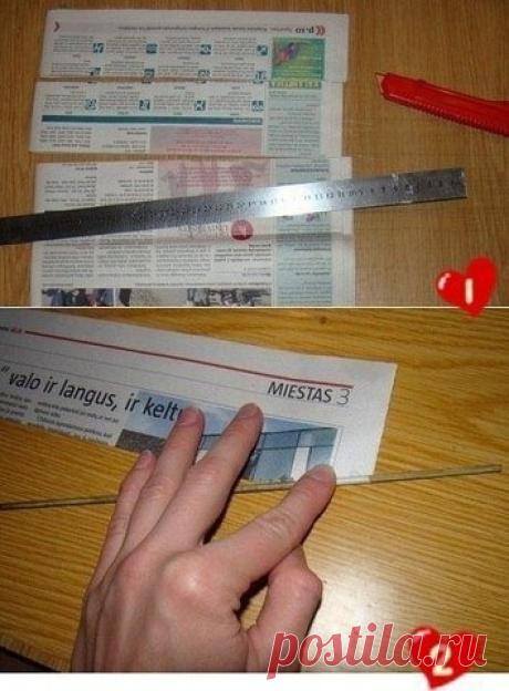 Корзинка из газетных трубочек своими руками.