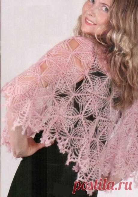 Crochet shawl &amp;#8212; Crochet by Yana